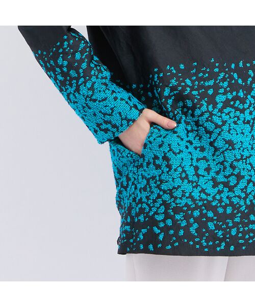 Liliane Burty（Lサイズ） / リリアンビューティ その他アウター | 【11～17号】スペイン素材使用アニマルジャカードコート | 詳細11