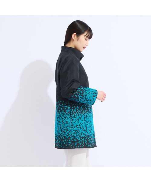 Liliane Burty（Lサイズ） / リリアンビューティ その他アウター | 【11～17号】スペイン素材使用アニマルジャカードコート | 詳細8