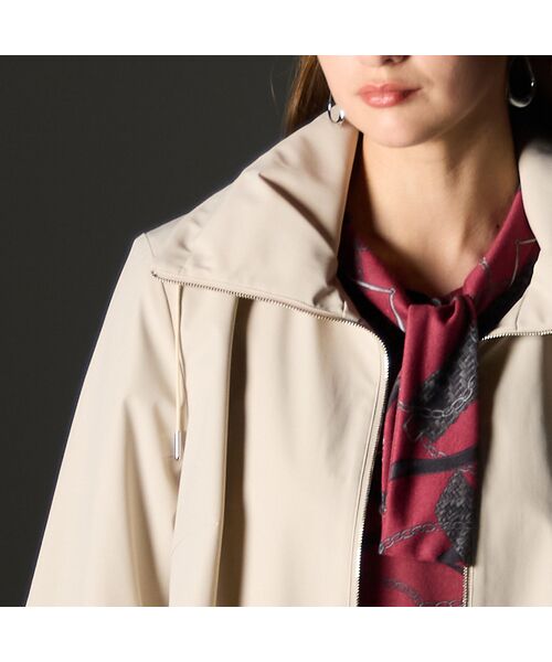 Liliane Burty(Lサイズ) / リリアンビューティ その他アウター | 【L~4L】高密度タフタ×エアロサーモジャケット | 詳細5