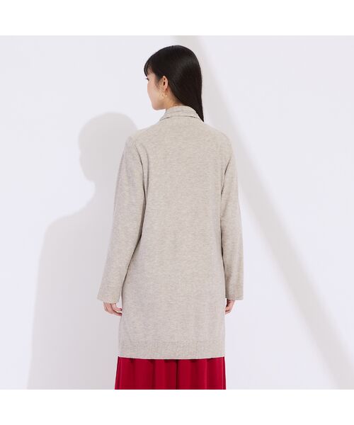 Liliane Burty（Lサイズ） / リリアンビューティ カーディガン・ボレロ | 【L～4L/アンサンブル対応】スパンコール着流しカーディガン | 詳細6