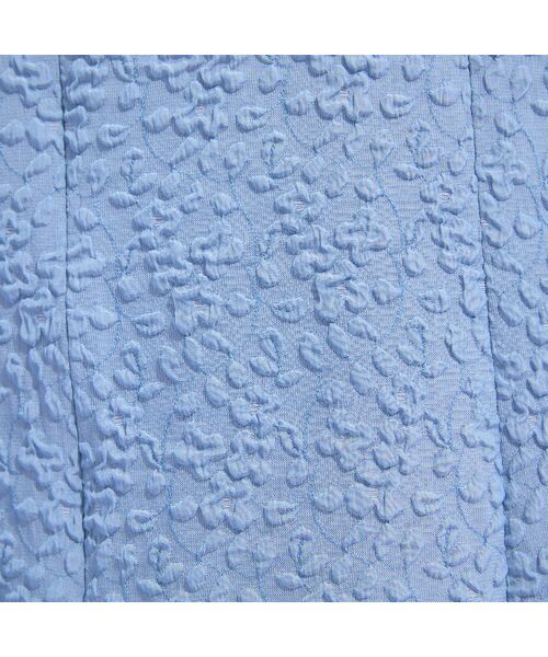 Liliane Burty(Lサイズ) / リリアンビューティ ミニ丈・ひざ丈ワンピース | 【M~4L/セットアップ対応】米沢織ふくれジャカードワンピース | 詳細9