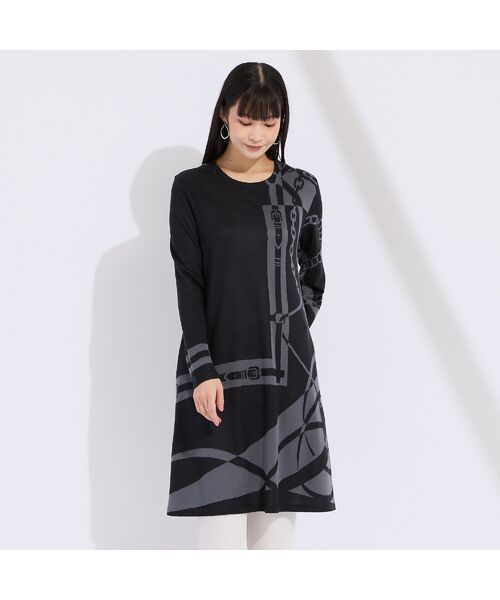 Liliane Burty（Lサイズ） / リリアンビューティ カットソー | 【M～4L】オーナメントチュニックＴシャツ | 詳細8