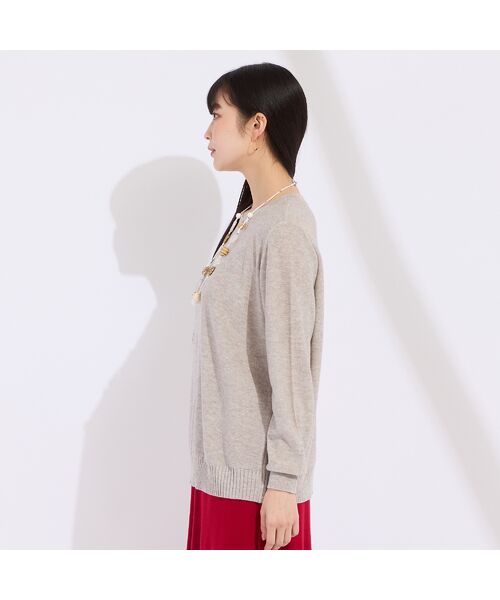 Liliane Burty（Lサイズ） / リリアンビューティ ニット・セーター | 【L～4L/アンサンブル対応】スパンコールプルオーバーニット | 詳細8