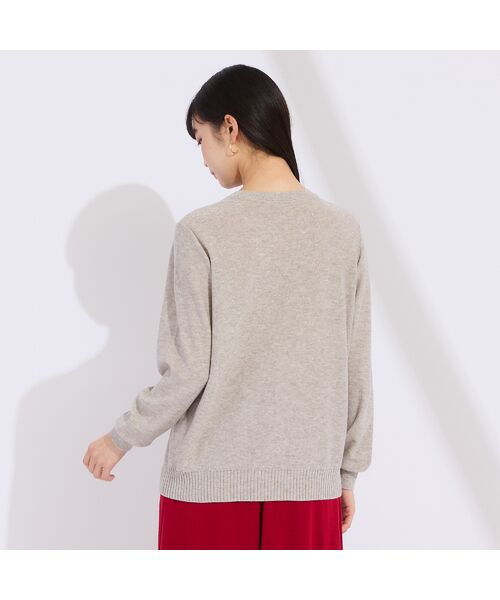 Liliane Burty（Lサイズ） / リリアンビューティ ニット・セーター | 【L～4L/アンサンブル対応】スパンコールプルオーバーニット | 詳細9