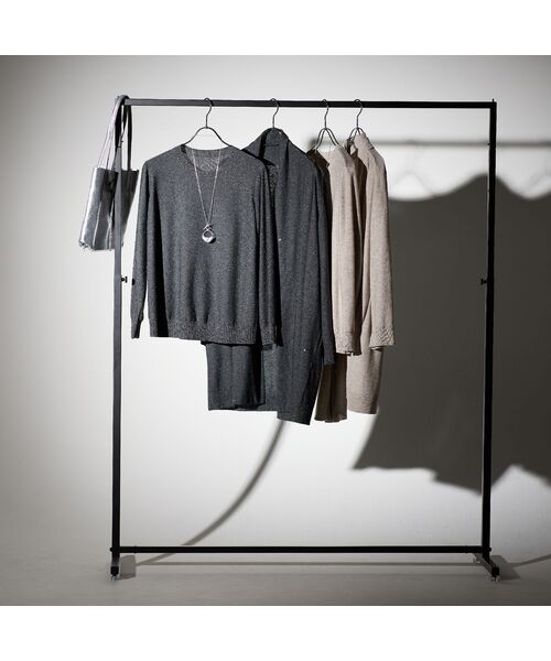 Liliane Burty（Lサイズ） / リリアンビューティ ニット・セーター | 【L～4L/アンサンブル対応】スパンコールプルオーバーニット | 詳細17