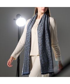 Liliane Burty（Lサイズ） / リリアンビューティ マフラー・ショール・スヌード・ストール | イタリア製英字ロゴストール