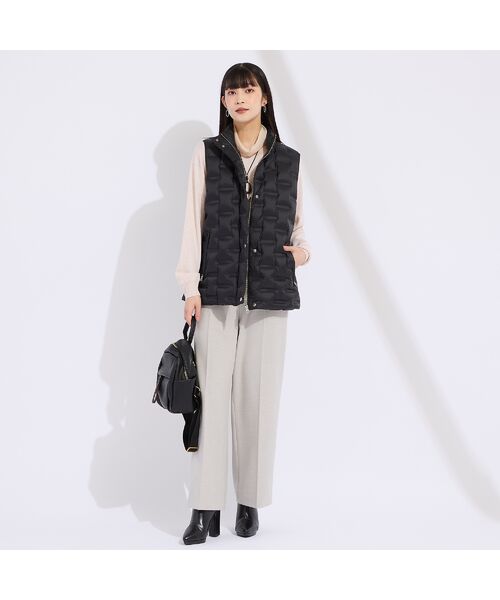Liliane Burty（Lサイズ） / リリアンビューティ ダウンジャケット・ベスト | 【L～4L】ナイロンタフタダウンベスト | 詳細9