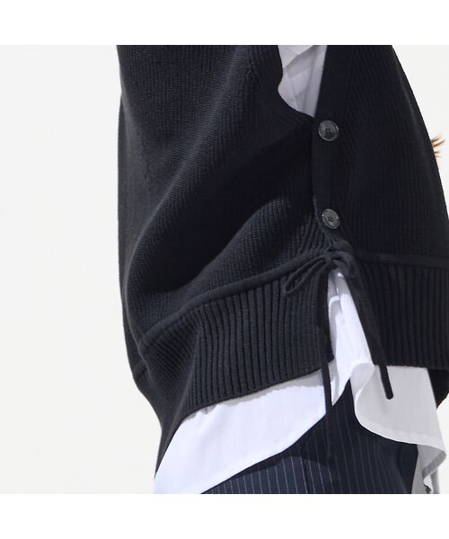 Liliane Burty（Lサイズ） / リリアンビューティ ベスト | 【L・3L】プルオーバーニットベスト | 詳細16