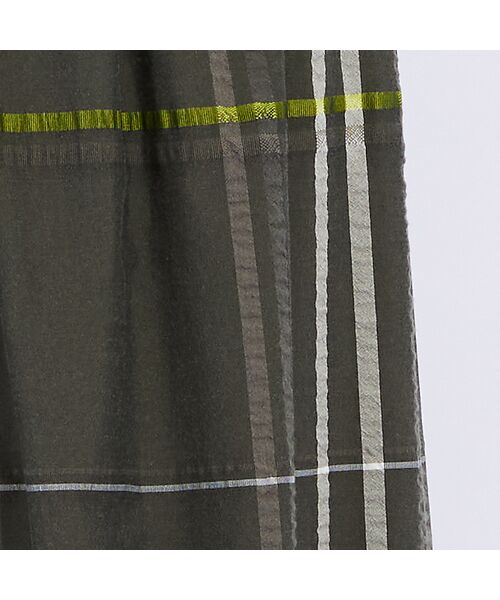 Liliane Burty（Lサイズ） / リリアンビューティ ミニ・ひざ丈スカート | 【L～４L】新潟素材チェックスカート | 詳細14