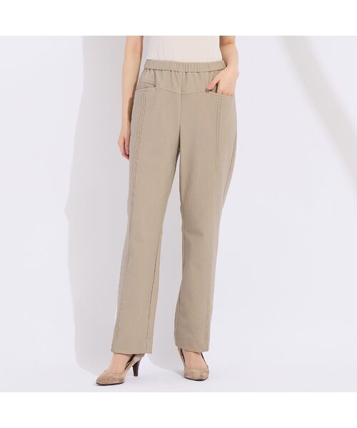 Liliane Burty(Lサイズ) / リリアンビューティ その他パンツ | 【L~4L】デニムプリント裏起毛パンツ | 詳細2