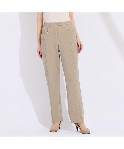 Liliane Burty(Lサイズ) / リリアンビューティ その他パンツ | 【L~4L】デニムプリント裏起毛パンツ | 詳細3