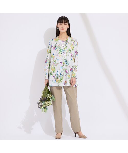 Liliane Burty(Lサイズ) / リリアンビューティ その他パンツ | 【L~4L】デニムプリント裏起毛パンツ | 詳細7