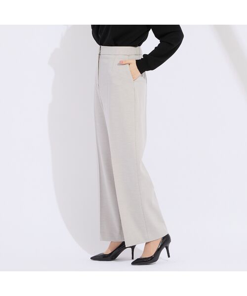 Liliane Burty（Lサイズ） / リリアンビューティ その他パンツ | 【L～4L】センタープリーツ裏起毛パンツ | 詳細9