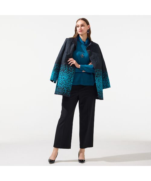 Liliane Burty（Lサイズ） / リリアンビューティ その他パンツ | 【L～4L】センタープリーツ裏起毛パンツ | 詳細13