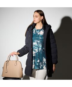 Liliane Burty（Lサイズ） / リリアンビューティ ダウンジャケット・ベスト | ヴィクトリアダウン使用　フード付きダウンコート