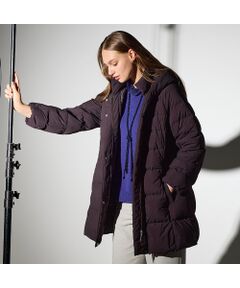 Liliane Burty（Lサイズ） / リリアンビューティ ダウンジャケット・ベスト | ヴィクトリアダウン使用　フード付きダウンコート