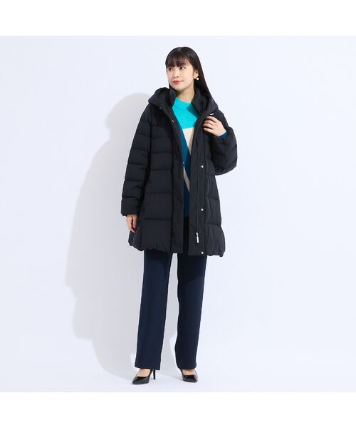 Liliane Burty（Lサイズ） / リリアンビューティ ダウンジャケット・ベスト | ヴィクトリアダウン使用　フード付きダウンコート | 詳細6