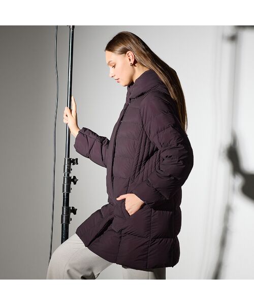 Liliane Burty（Lサイズ） / リリアンビューティ ダウンジャケット・ベスト | ヴィクトリアダウン使用　フード付きダウンコート | 詳細10