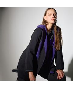 Liliane Burty（Lサイズ） / リリアンビューティ その他アウター | 【L～４L】フード付きニットジャケット