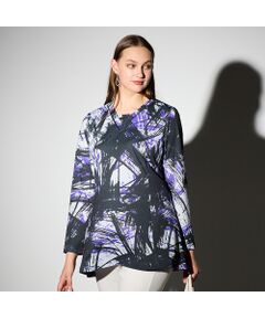 リリアンビューティ　ストレッチ素材チュニック　LLサイズ リリアンビューティストレッチ素材チュニックLLサイズ