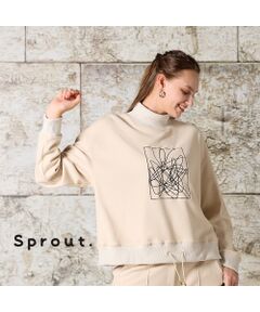 Liliane Burty（Lサイズ） / リリアンビューティ カットソー | 【L～４L/セットアップ対応】ハニカムダンボールプルオーバーカットソー