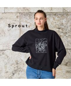 Liliane Burty（Lサイズ） / リリアンビューティ カットソー | 【L～４L/セットアップ対応】ハニカムダンボールプルオーバーカットソー