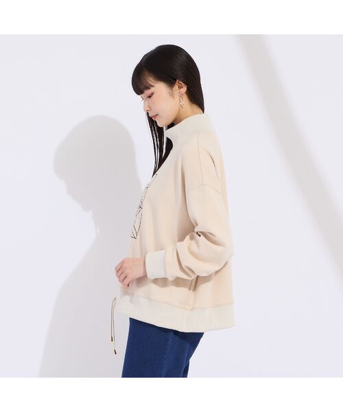 Liliane Burty（Lサイズ） / リリアンビューティ カットソー | 【L～４L/セットアップ対応】ハニカムダンボールプルオーバーカットソー | 詳細7