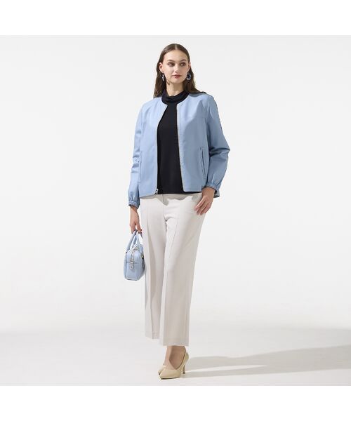 Liliane Burty(Lサイズ) / リリアンビューティ ニット・セーター | 【L~4L・アンサンブル対応】シアーネックプルオーバーニット | 詳細5