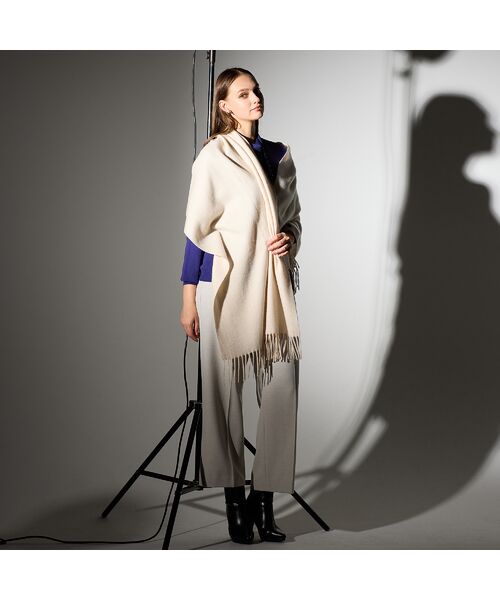 Liliane Burty（Lサイズ） / リリアンビューティ マフラー・ショール・スヌード・ストール | カシミヤストール | 詳細2