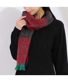 Liliane Burty（Lサイズ） / リリアンビューティ マフラー・ショール・スヌード・ストール | フランス製チェックストール