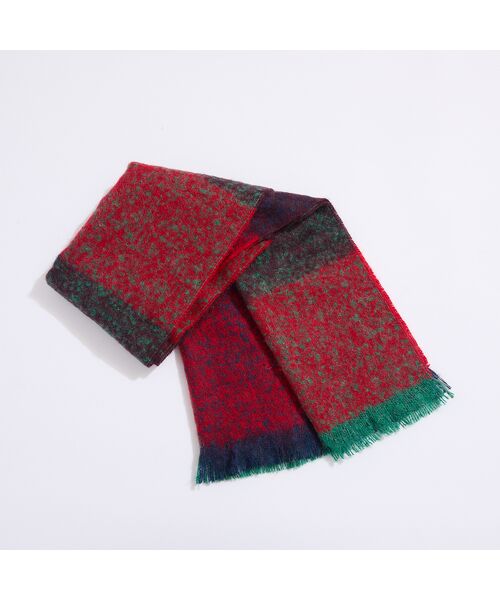 Liliane Burty（Lサイズ） / リリアンビューティ マフラー・ショール・スヌード・ストール | フランス製チェックストール | 詳細2
