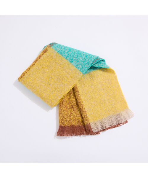 Liliane Burty（Lサイズ） / リリアンビューティ マフラー・ショール・スヌード・ストール | フランス製チェックストール | 詳細4