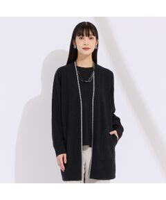 Liliane Burty（Lサイズ） / リリアンビューティ カーディガン・ボレロ | 【L～4L/アンサンブル対応】着流しカーディガン