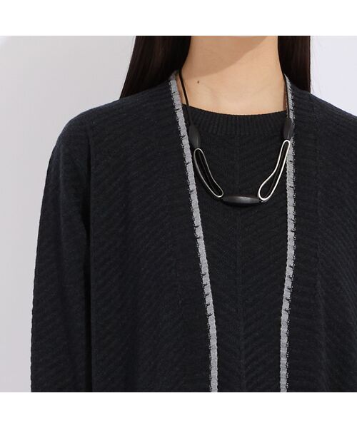 Liliane Burty（Lサイズ） / リリアンビューティ カーディガン・ボレロ | 【L～4L/アンサンブル対応】着流しカーディガン | 詳細4