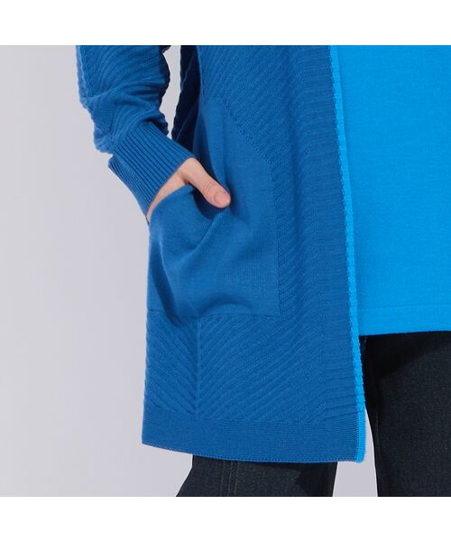 Liliane Burty（Lサイズ） / リリアンビューティ カーディガン・ボレロ | 【L～4L/アンサンブル対応】着流しカーディガン | 詳細14