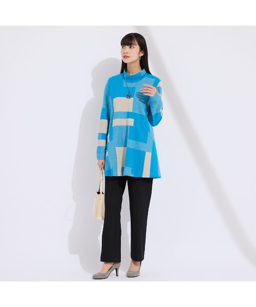 Liliane Burty(Lサイズ) / リリアンビューティ カットソー | 【M~4L】両面起毛チェックTシャツ | 詳細8