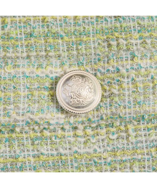 Liliane Burty(Lサイズ) / リリアンビューティ カットソー | 【M~4L】イタリア製素材ラメニットツイードチュニック | 詳細10