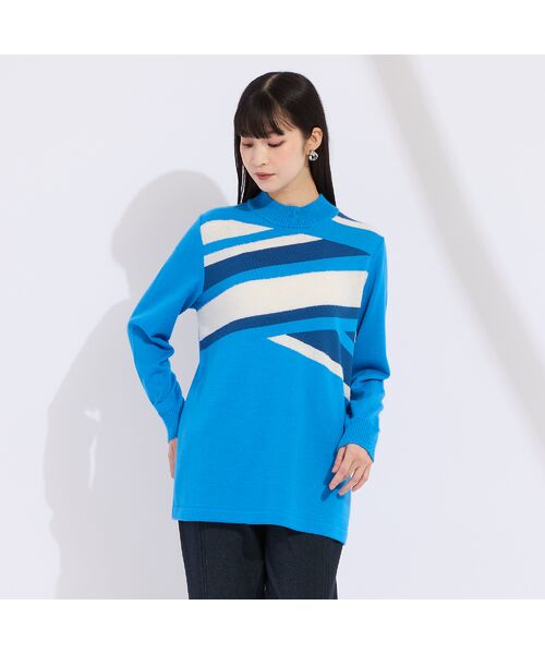 Liliane Burty（Lサイズ） / リリアンビューティ ニット・セーター | 【L～４L】クロスボーダーニット | 詳細5