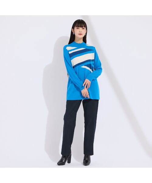 Liliane Burty（Lサイズ） / リリアンビューティ ニット・セーター | 【L～４L】クロスボーダーニット | 詳細8