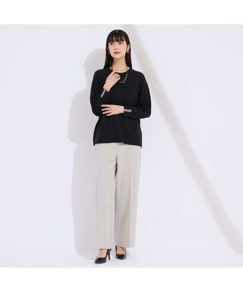 Liliane Burty（Lサイズ） / リリアンビューティ ニット・セーター | 【L～4L/アンサンブル対応】プルオーバーニット | 詳細3