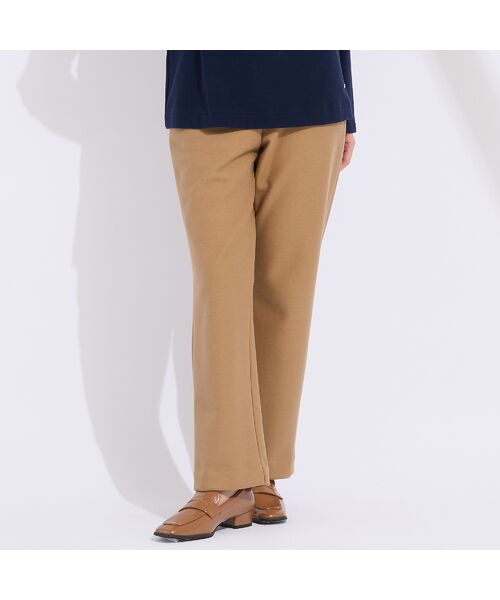 Liliane Burty（Lサイズ） / リリアンビューティ その他パンツ | 【L～４L】裏起毛オールゴムパンツ（ベージュ）