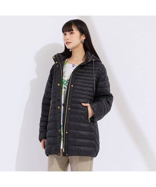 Liliane Burty（Lサイズ） / リリアンビューティ ダウンジャケット・ベスト | 【L～4L】ナイロンタフタダウンコート | 詳細1