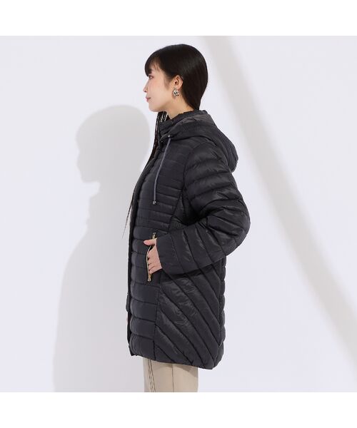 Liliane Burty（Lサイズ） / リリアンビューティ ダウンジャケット・ベスト | 【L～4L】ナイロンタフタダウンコート | 詳細3