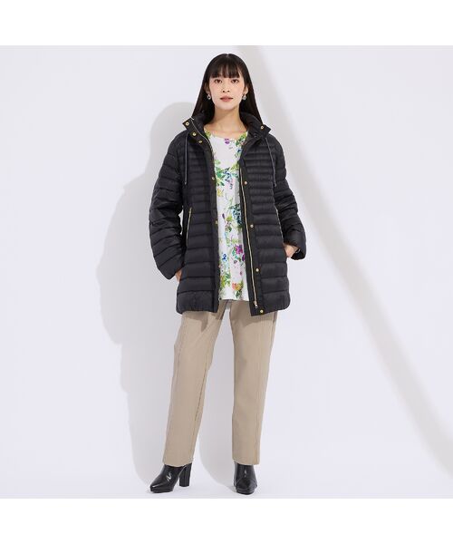 Liliane Burty（Lサイズ） / リリアンビューティ ダウンジャケット・ベスト | 【L～4L】ナイロンタフタダウンコート | 詳細8