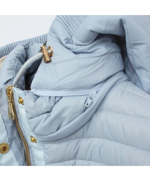 Liliane Burty（Lサイズ） / リリアンビューティ ダウンジャケット・ベスト | 【L～4L】ナイロンタフタダウンコート | 詳細11