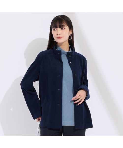Liliane Burty（Lサイズ） / リリアンビューティ その他アウター | 【M～4L】吸湿発熱スタンドカラーコート | 詳細2