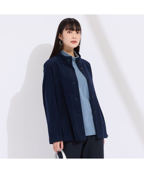 Liliane Burty（Lサイズ） / リリアンビューティ その他アウター | 【M～4L】吸湿発熱スタンドカラーコート | 詳細3