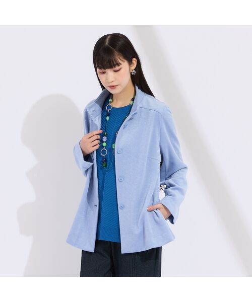 Liliane Burty（Lサイズ） / リリアンビューティ その他アウター | 【M～4L】吸湿発熱スタンドカラーコート | 詳細5