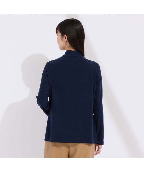 Liliane Burty（Lサイズ） / リリアンビューティ カットソー | 【M～4L】吸湿発熱ハイネックＴシャツ | 詳細4