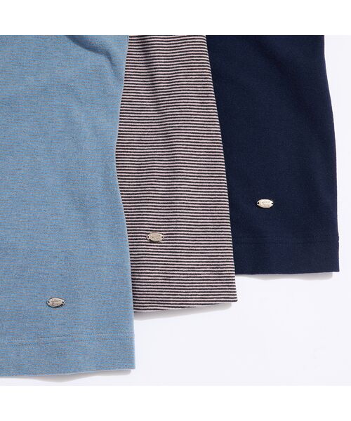 Liliane Burty（Lサイズ） / リリアンビューティ カットソー | 【M～4L】吸湿発熱ハイネックＴシャツ | 詳細6